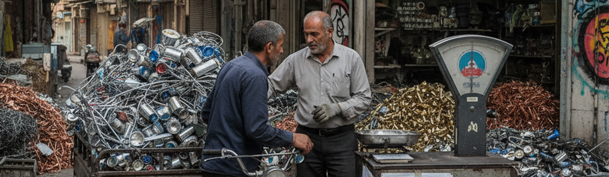  فروش ضایعات در پونک