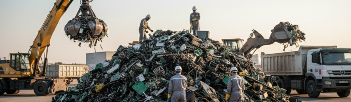 تأثیر نوآوری و تکنولوژی در صنعت ضایعات فلز سیستمهای آنلاین قیمتگذاری لحظهای